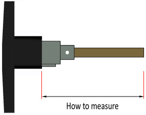 Garador Eurolock Handle (Internal Thread)